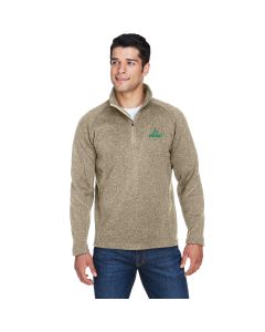 Devon & Jones - Adult Bristol Sweater Fleece Quarter-Zip